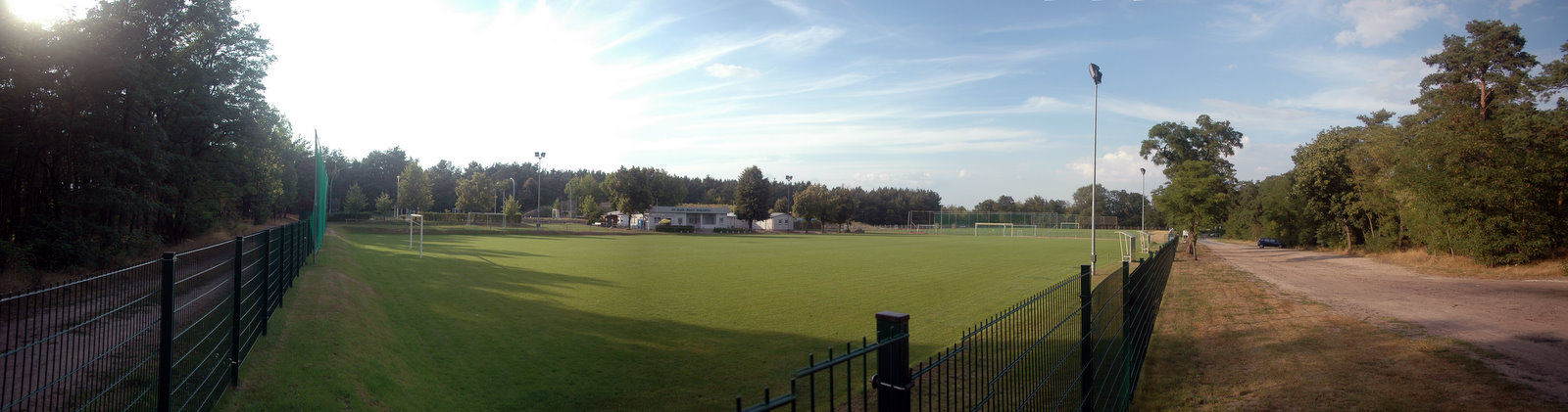 Sportplatz Panorama von Jan Treffkorn