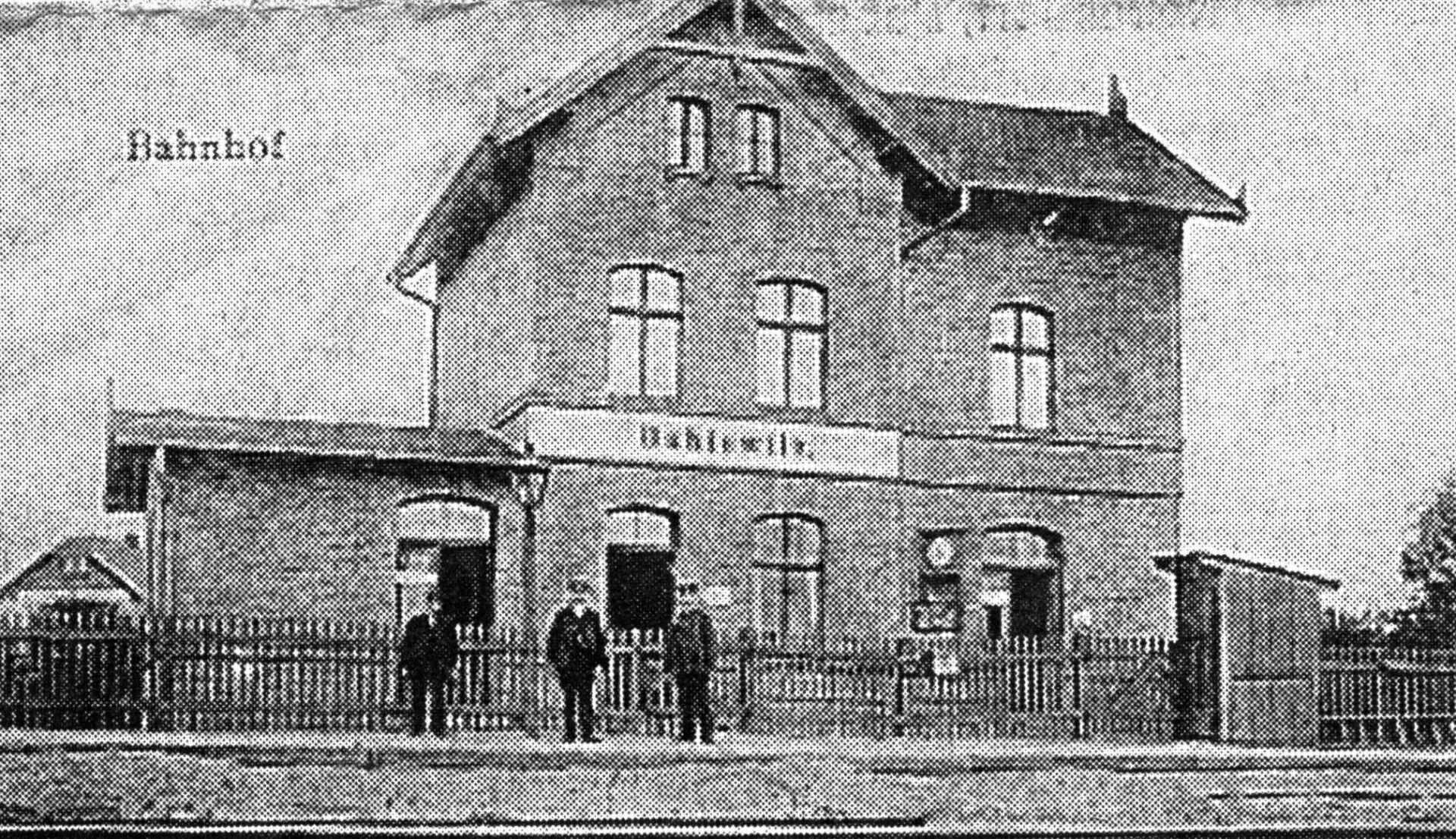 Bahnhof Dahlewitz - 1909